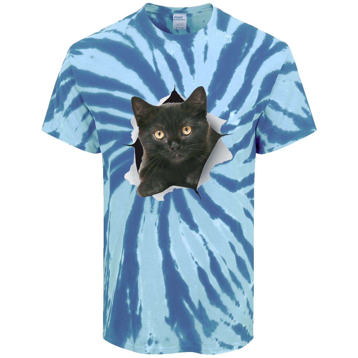 PC147 Port & Company Tie-Dye Tee - Royal
