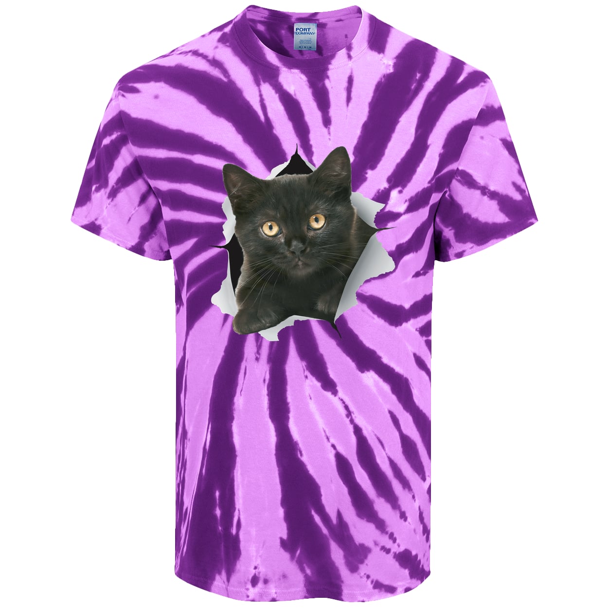PC147 Port & Company Tie-Dye Tee - Purple