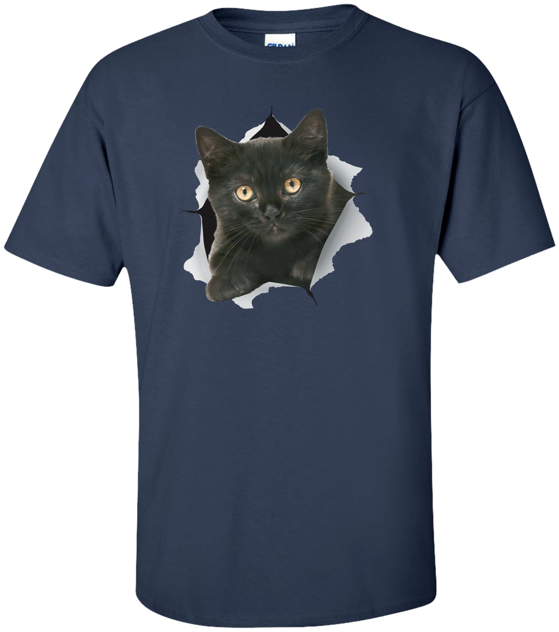 G200T Gildan Mens Tall Ultra Cotton Tee - Navy