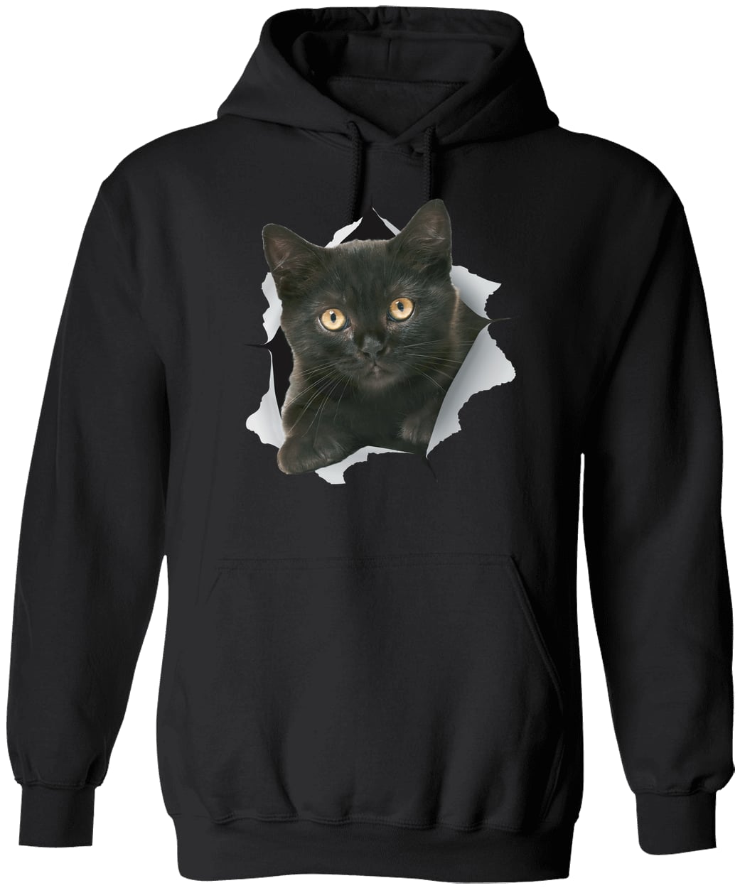 G185 Gildan Pullover Hoodie - Black