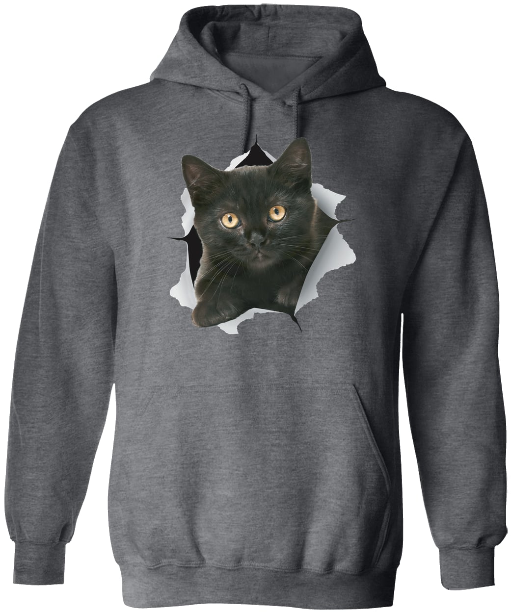 G185 Gildan Pullover Hoodie - Dark Heather