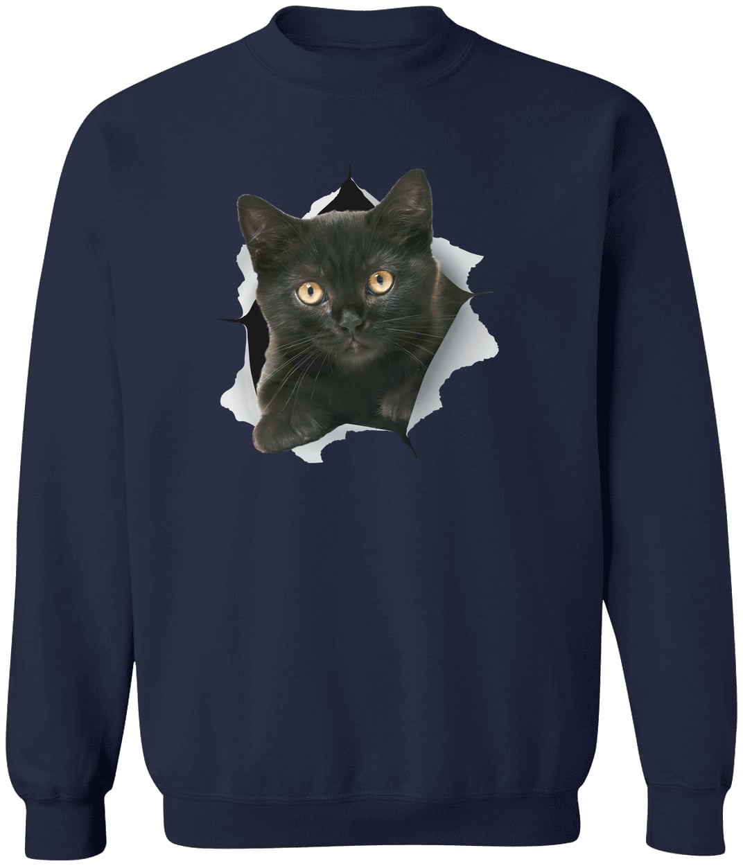 G180 Gildan Crewneck Pullover Sweatshirt - Navy