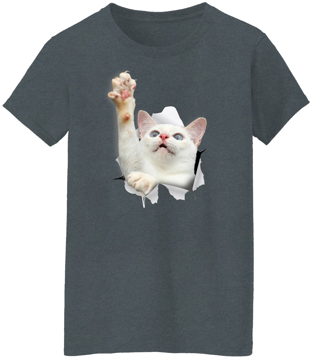G500L Ladies' 5.3 oz. T-Shirt - Dark Heather