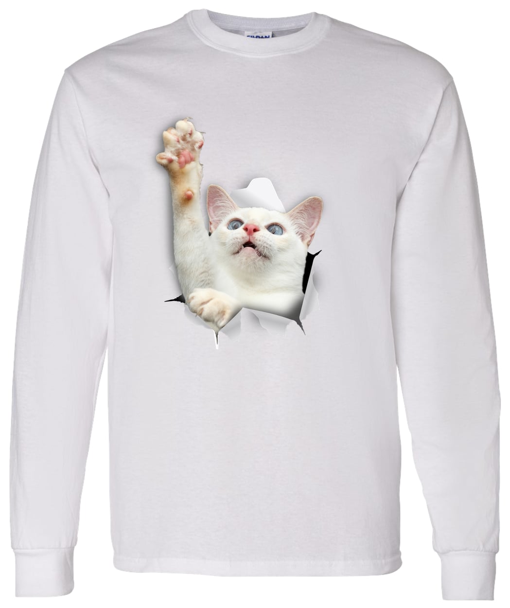 G540 LS T-Shirt 5.3 oz. - White