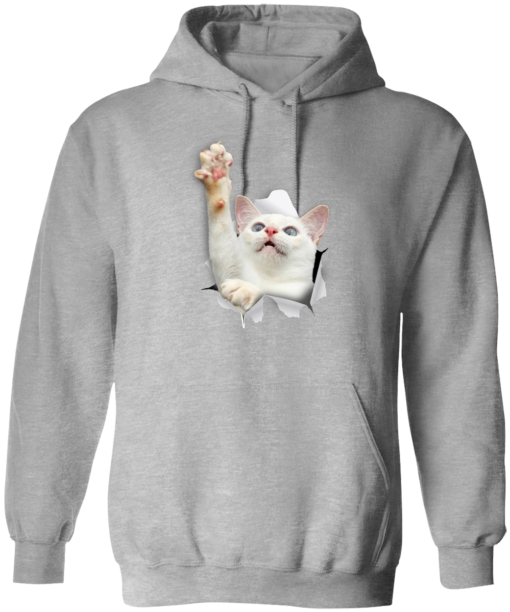 G185 Gildan Pullover Hoodie - Sport Grey
