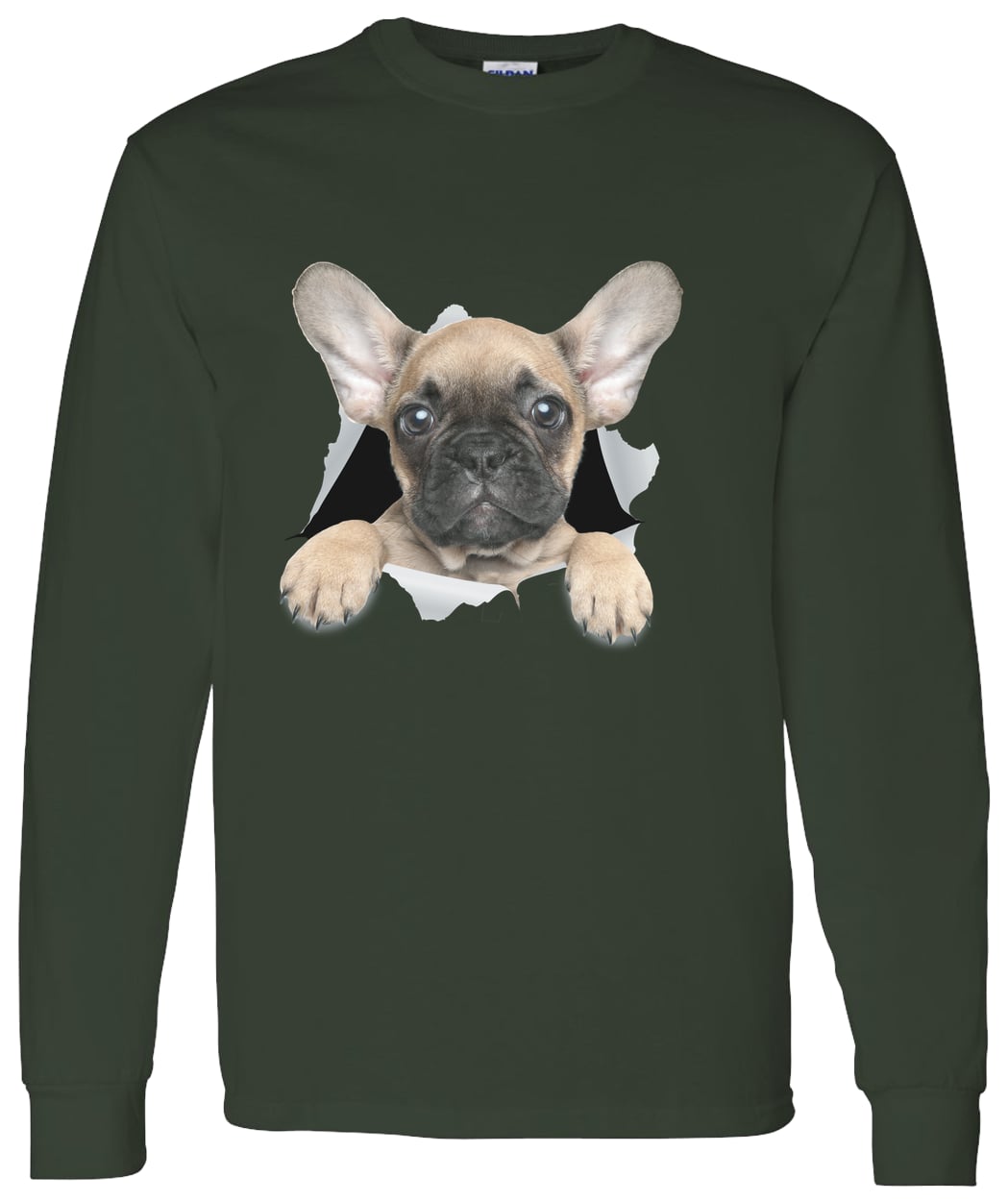 G540 LS T-Shirt 5.3 oz. - Forest Green
