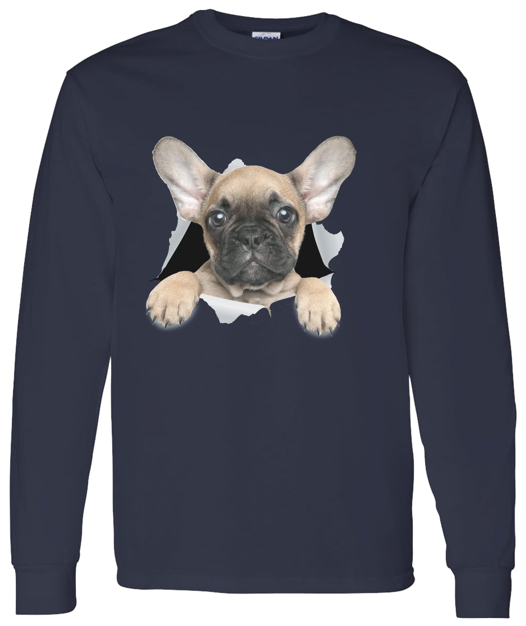 G540 LS T-Shirt 5.3 oz. - Navy