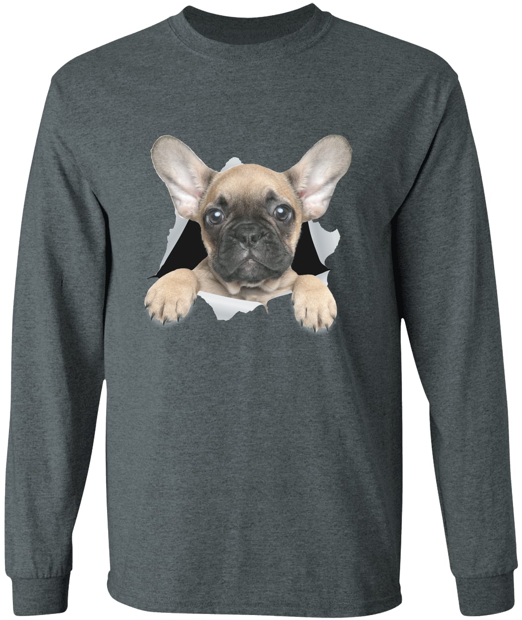 G540 LS T-Shirt 5.3 oz. - Dark Heather