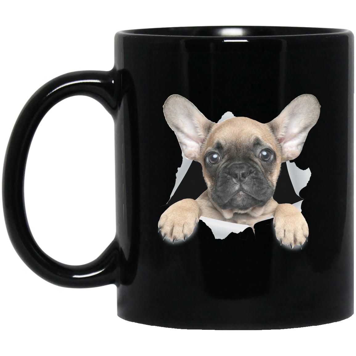 BM11OZ 11oz Black Mug Design Preview