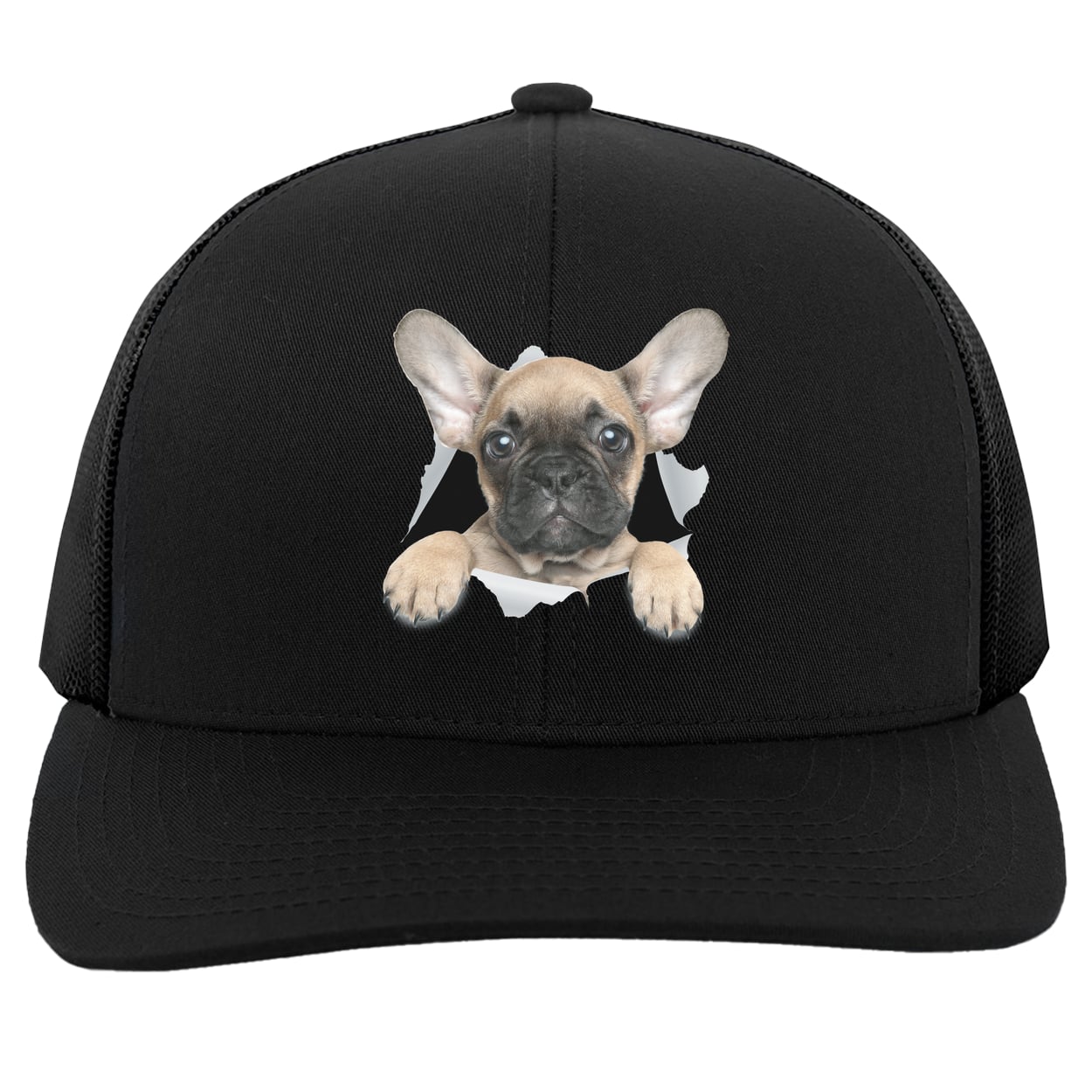 104C Trucker Snap Back - Black