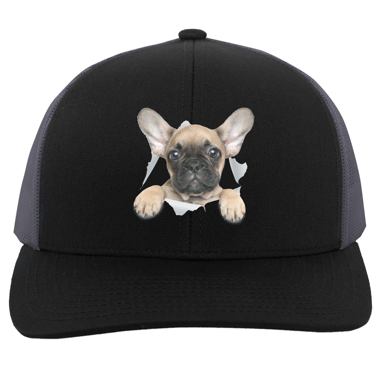 104C Trucker Snap Back - Black/Graphite