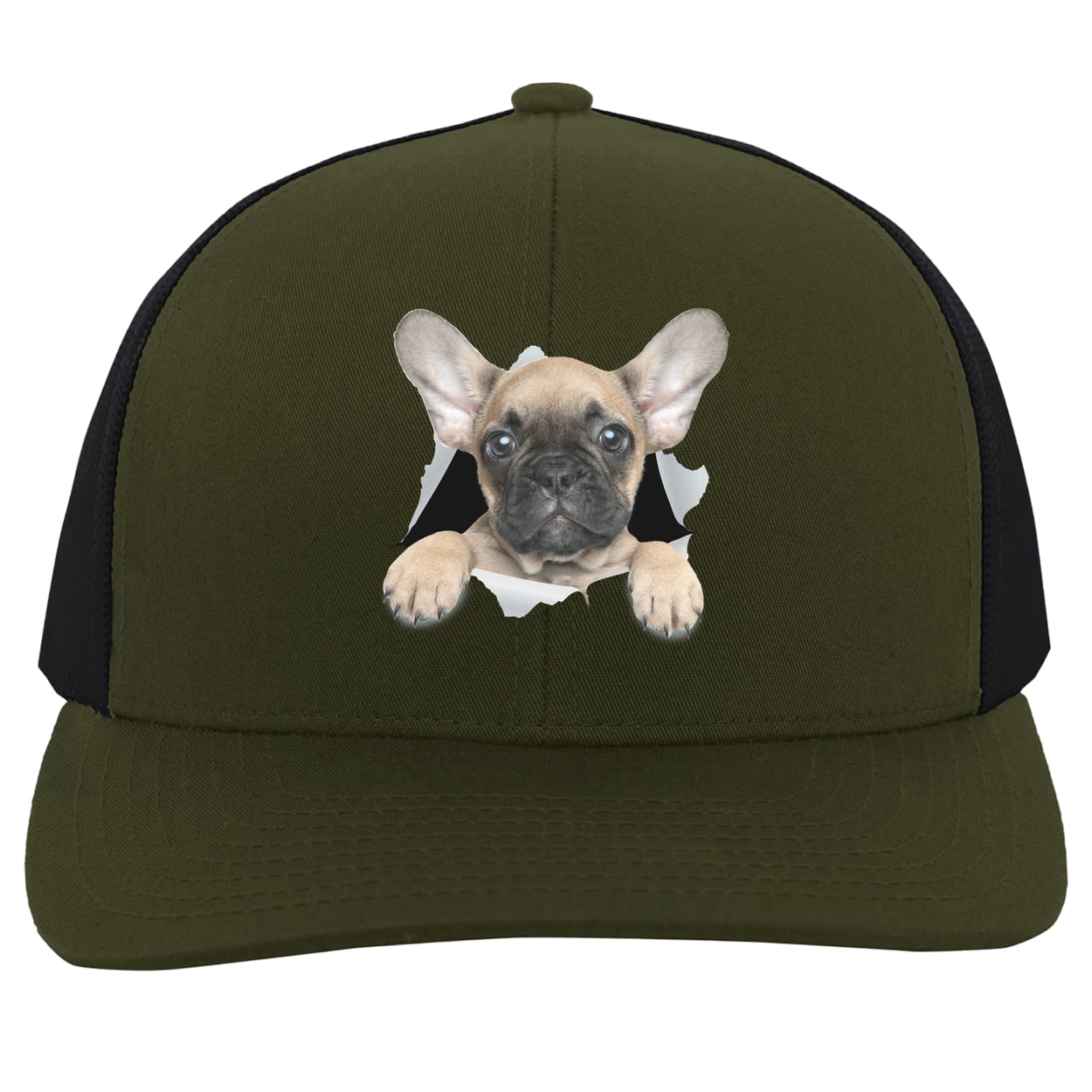 104C Trucker Snap Back - Moss/Charcoal