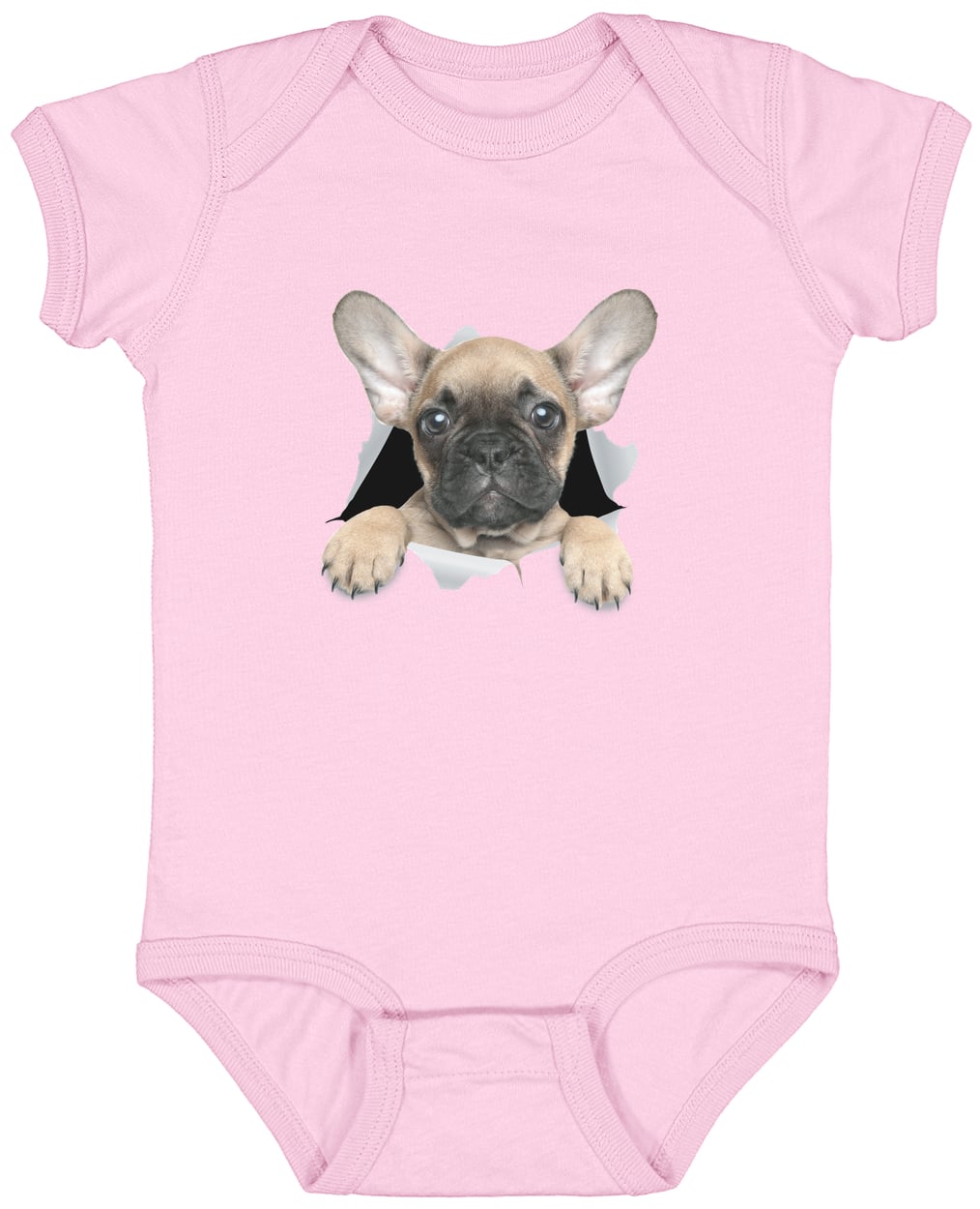 4424 Infant Fine Jersey Bodysuit - Pink