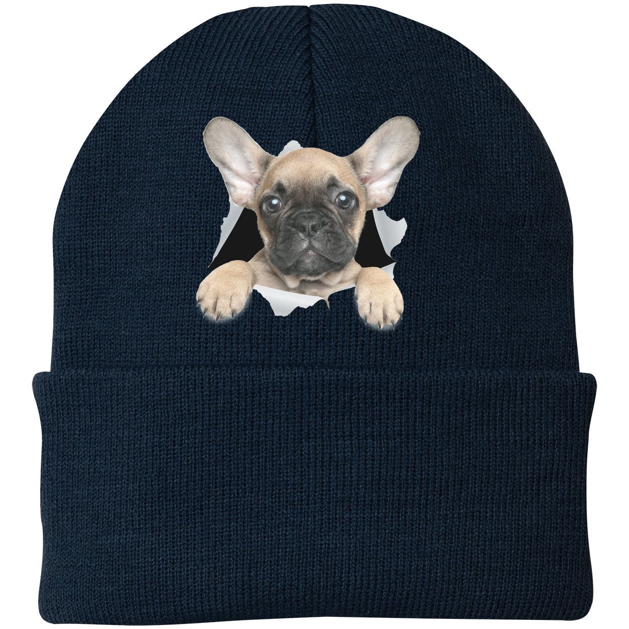 CP90 Port & Company Knit Beanie - Navy