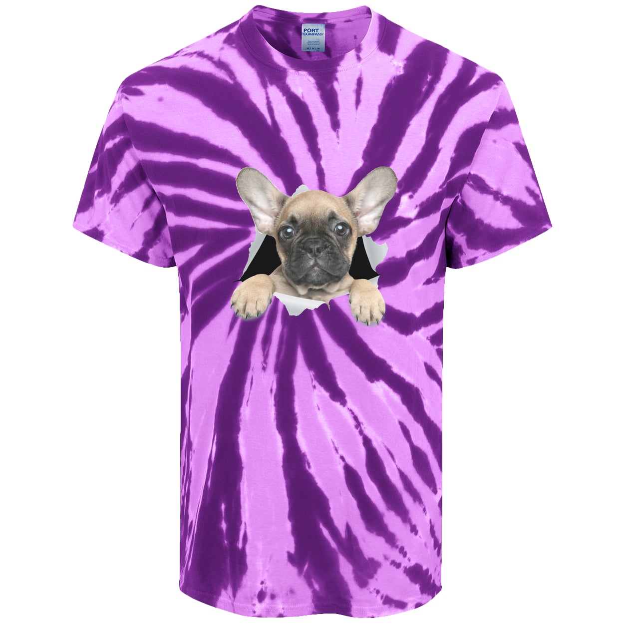 PC147 Port & Company Tie-Dye Tee - Purple