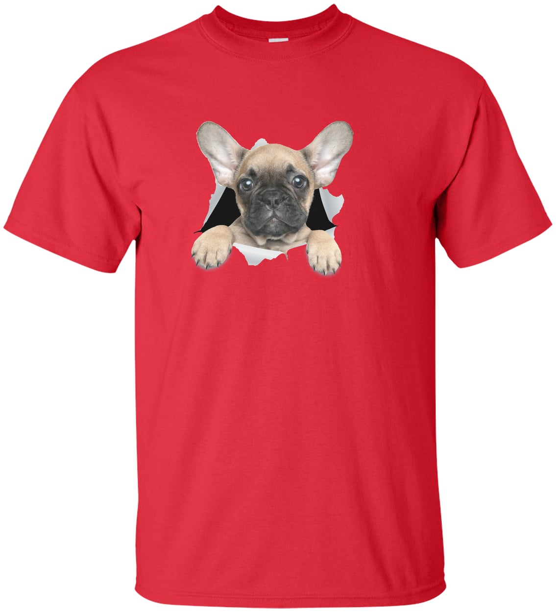 G200T Gildan Mens Tall Ultra Cotton Tee - Red