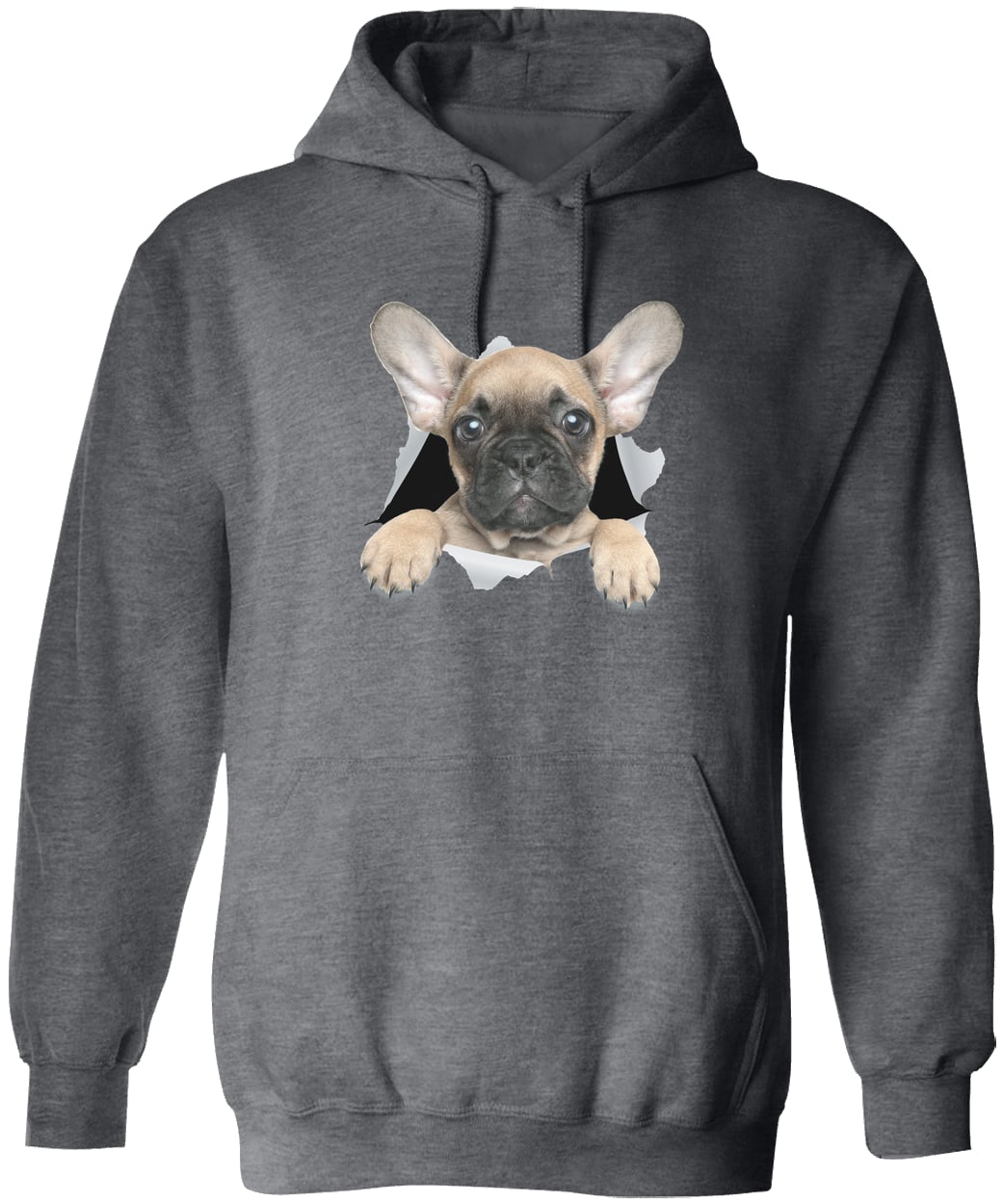 G185 Gildan Pullover Hoodie - Dark Heather