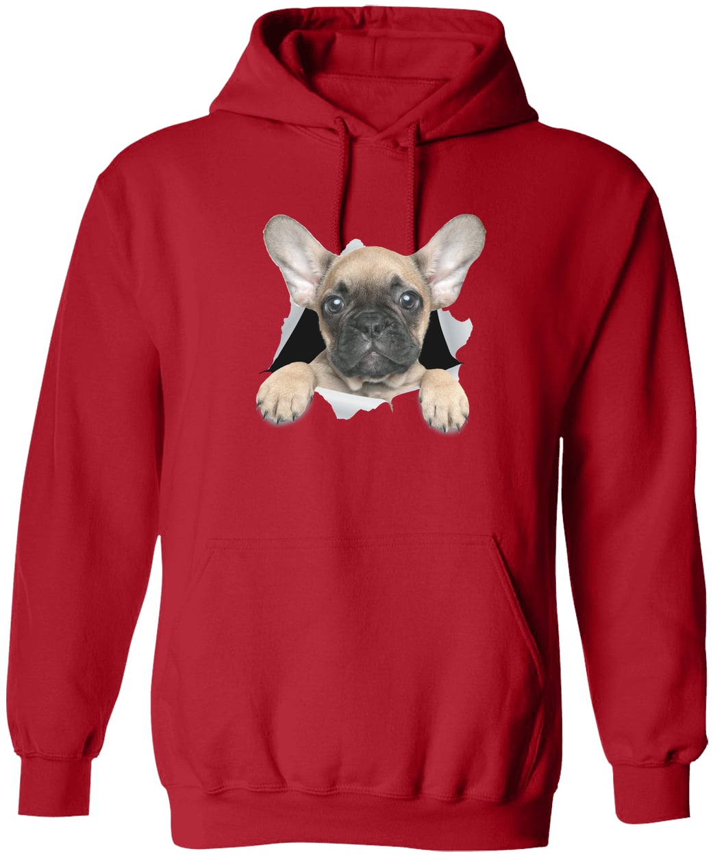 G185 Gildan Pullover Hoodie - Red