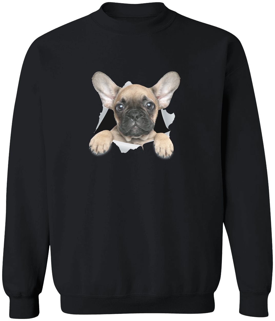 G180 Gildan Crewneck Pullover Sweatshirt - Black