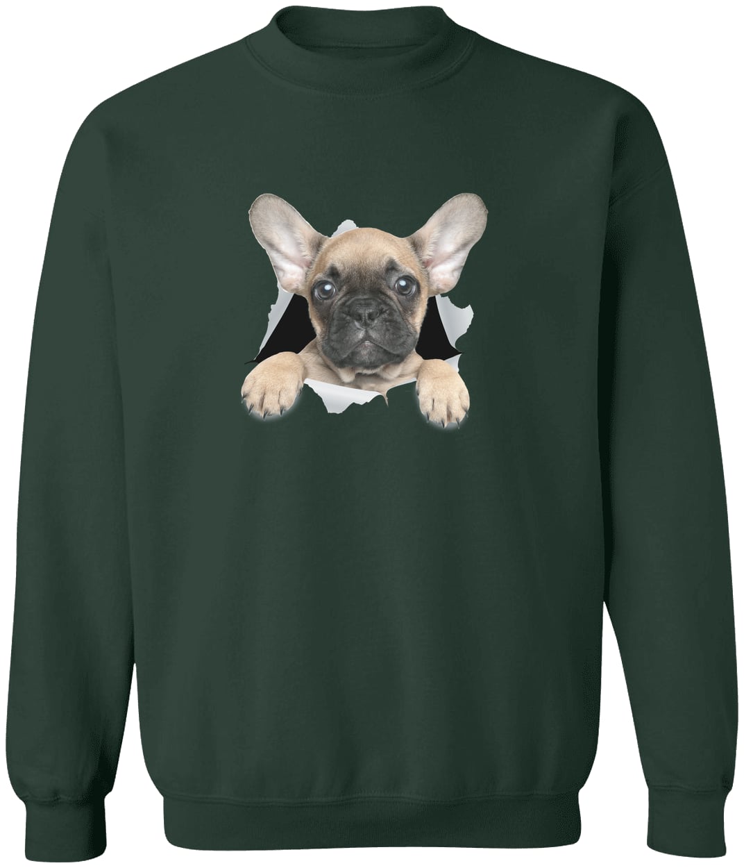 G180 Gildan Crewneck Pullover Sweatshirt - Forest Green