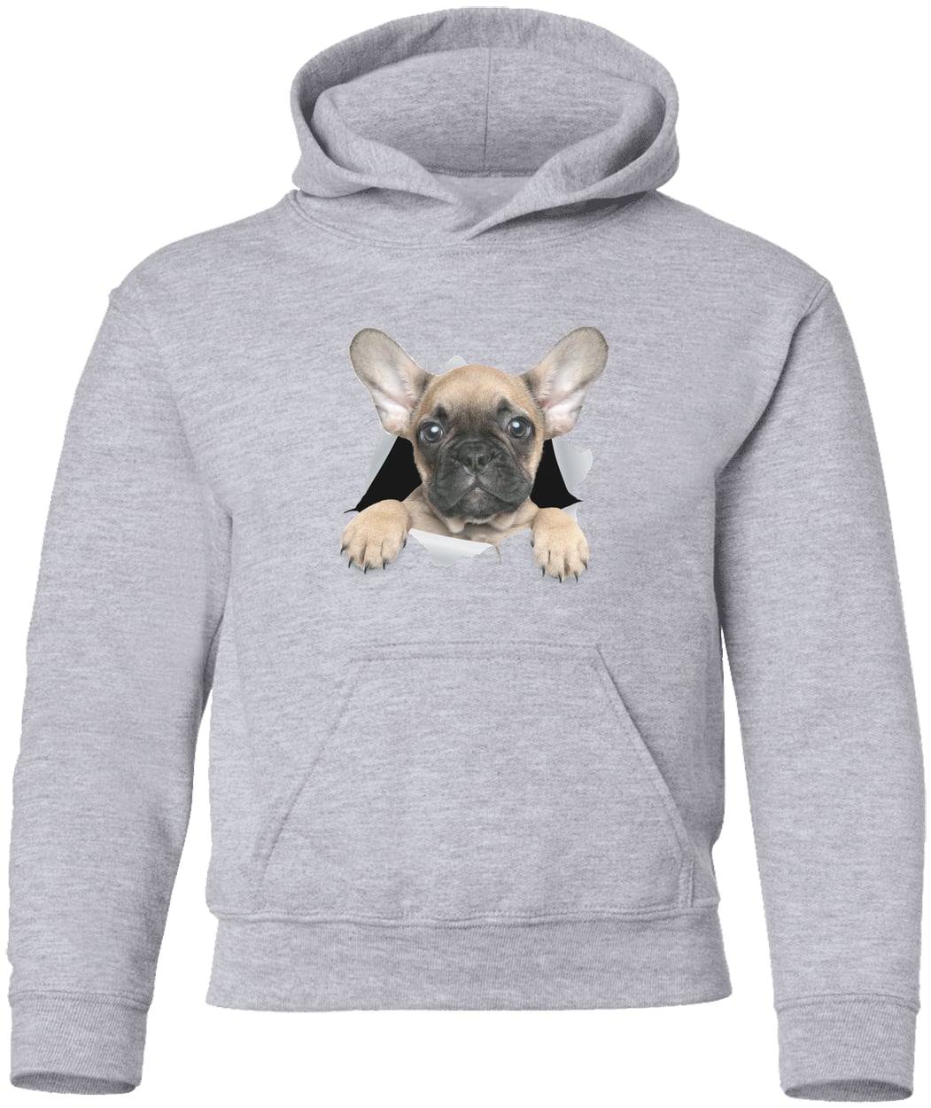 G185B Gildan Youth Pullover Hoodie - Sport Grey