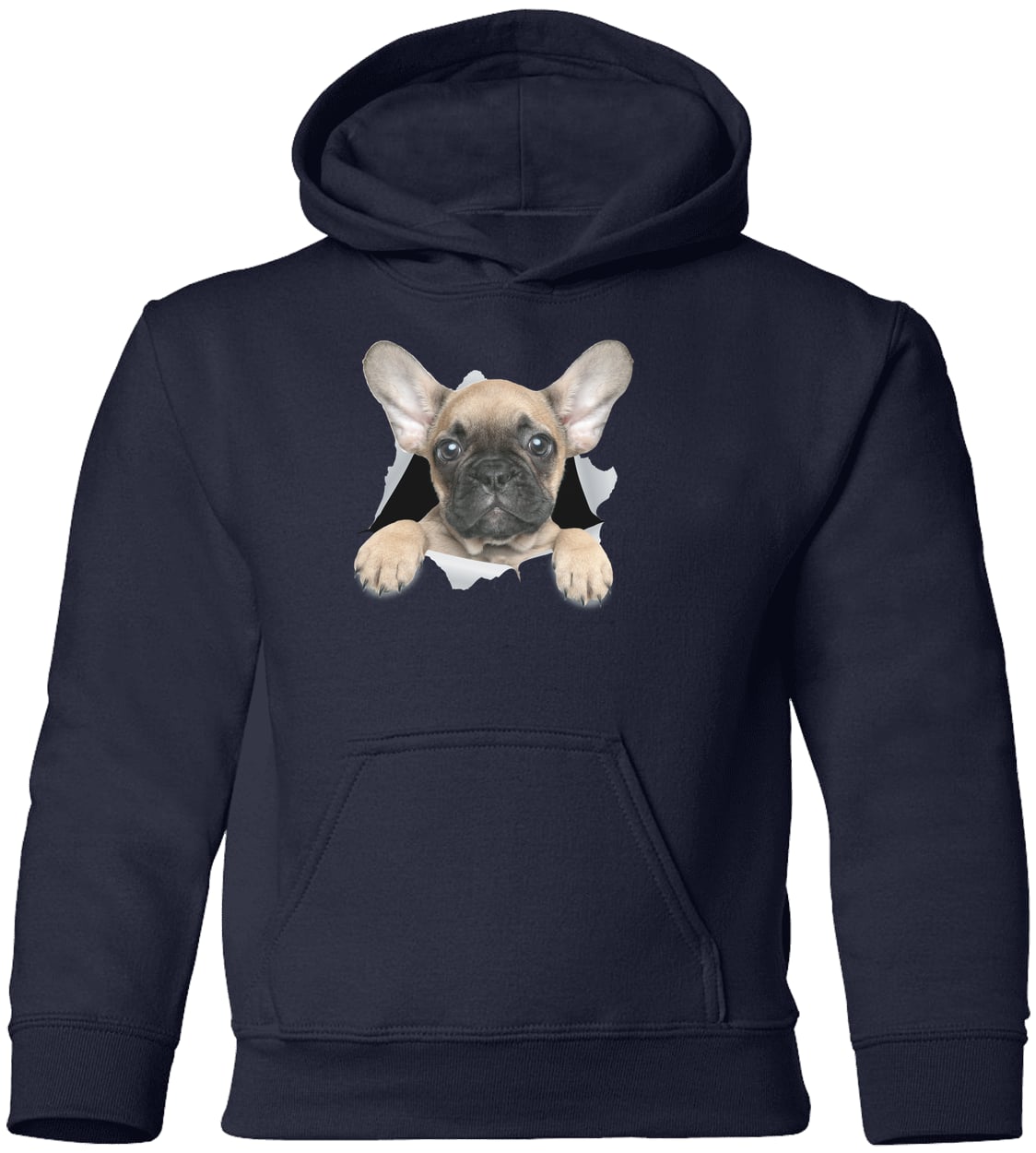 G185B Gildan Youth Pullover Hoodie - Navy