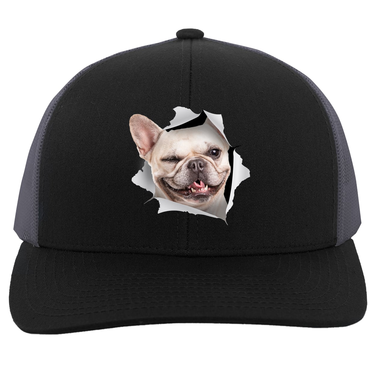 104C Trucker Snap Back - Black/Graphite