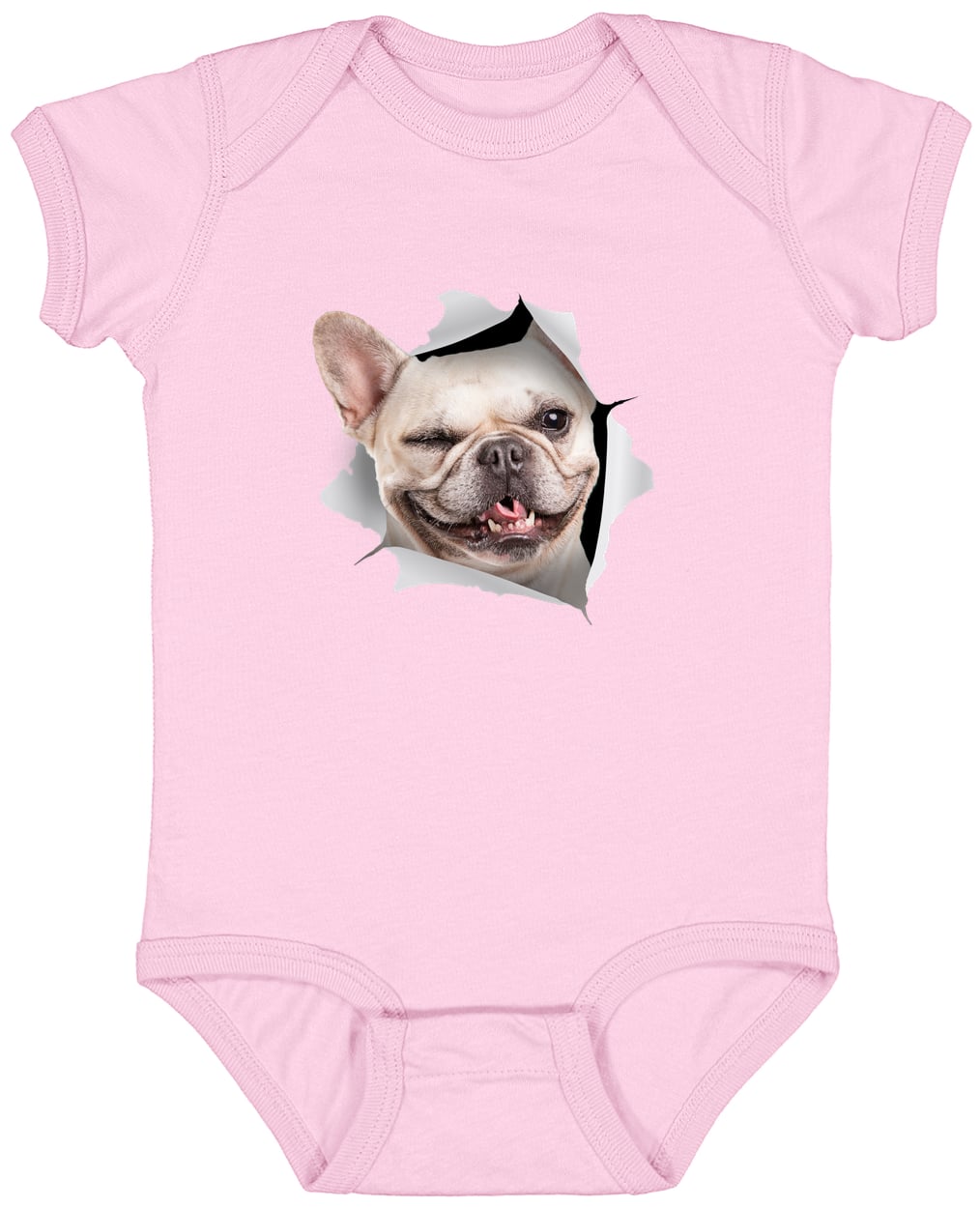 4424 Infant Fine Jersey Bodysuit - Pink