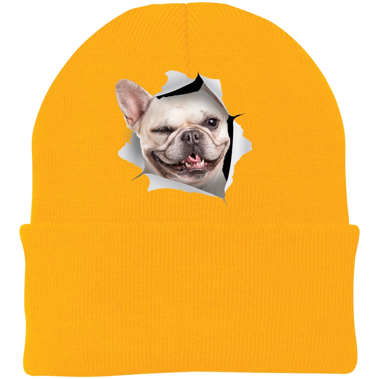 CP90 Port & Company Knit Beanie - Athletic Gold