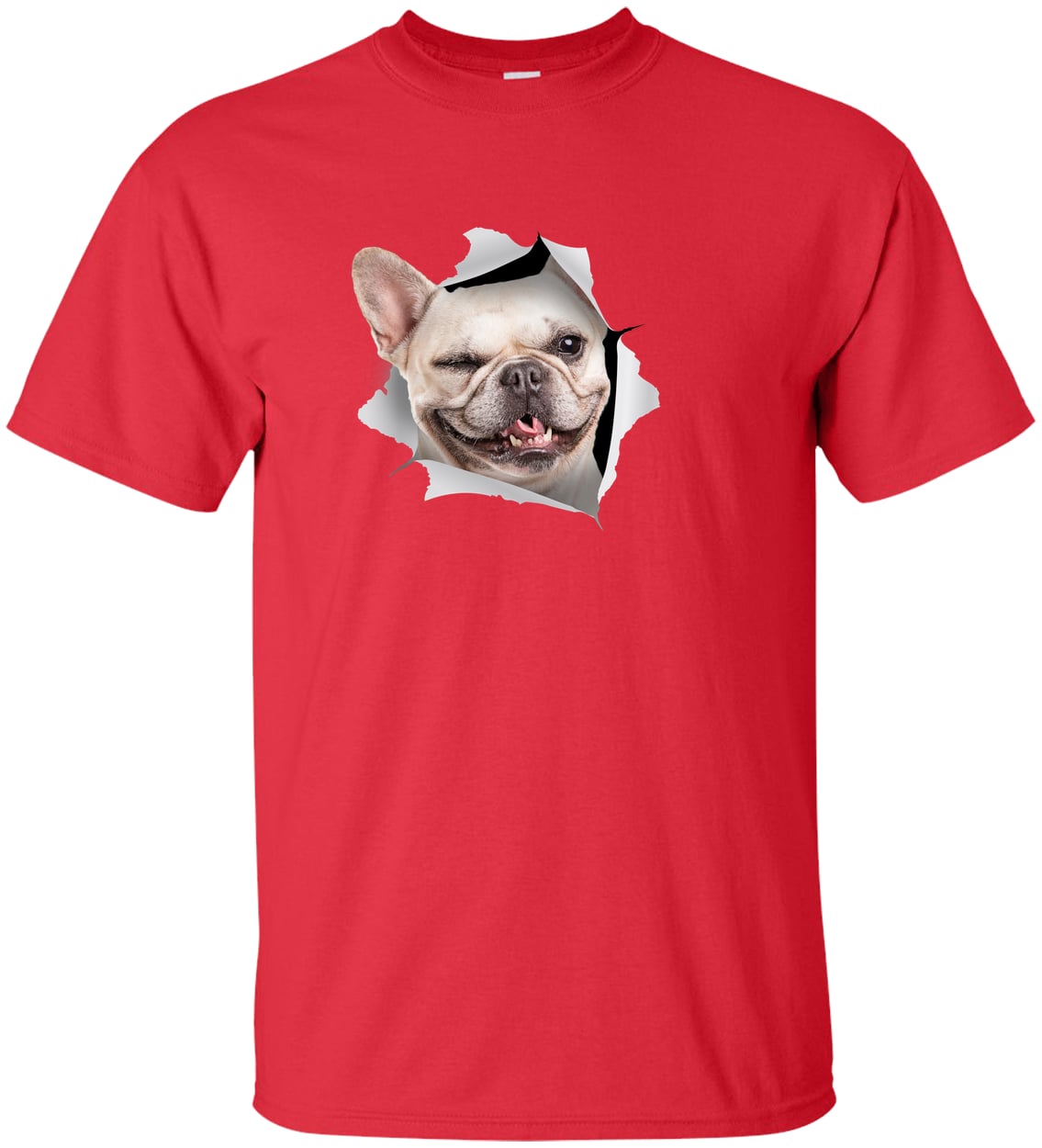G200T Gildan Mens Tall Ultra Cotton Tee - Red