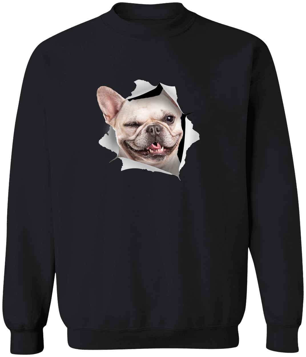 G180 Gildan Crewneck Pullover Sweatshirt - Black