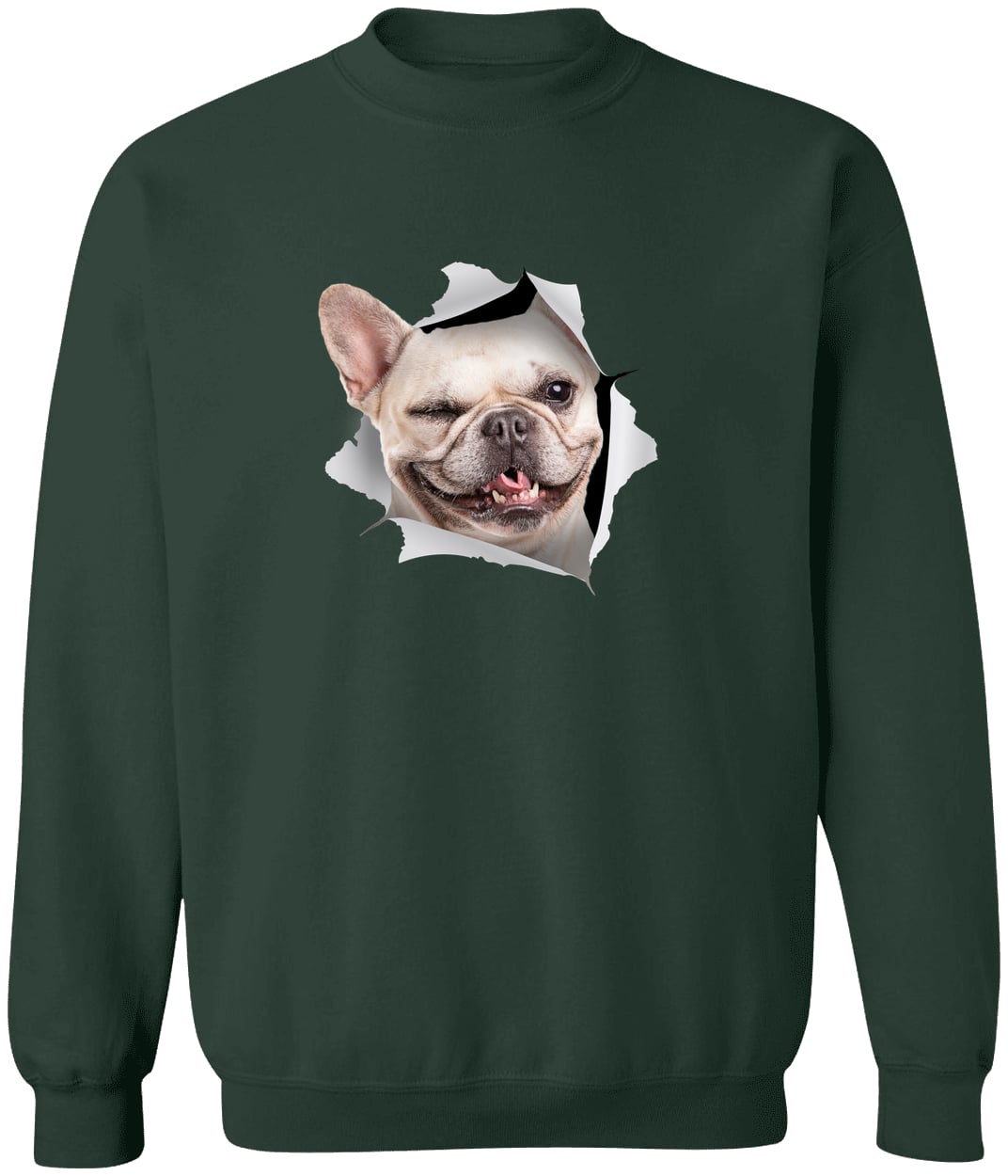 G180 Gildan Crewneck Pullover Sweatshirt - Forest Green