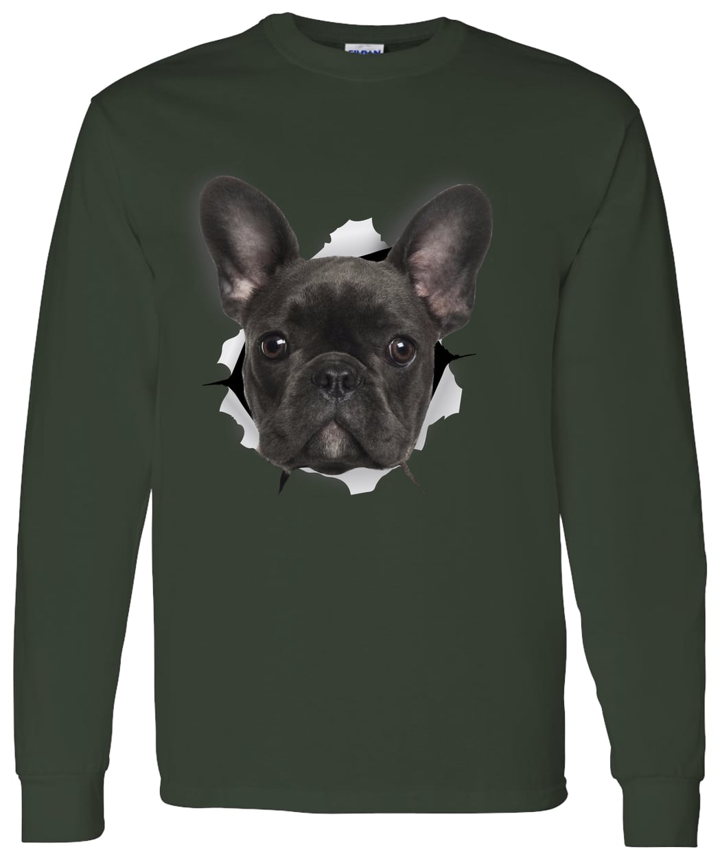 G540 LS T-Shirt 5.3 oz. - Forest Green