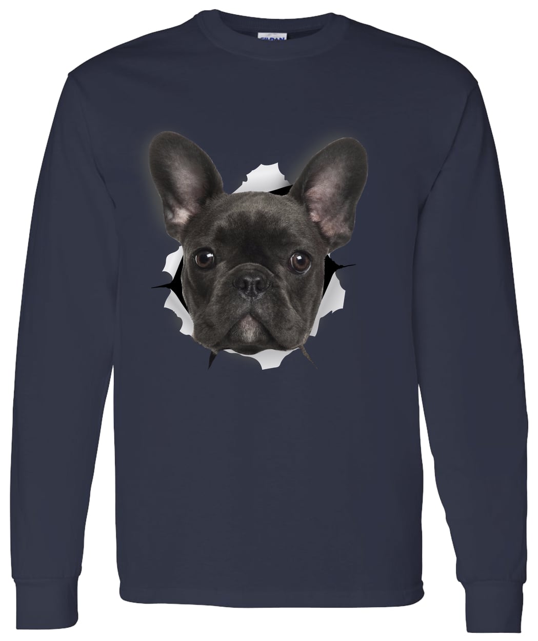 G540 LS T-Shirt 5.3 oz. - Navy