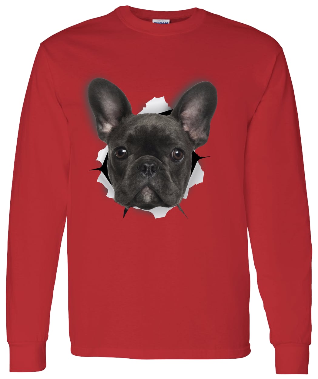 G540 LS T-Shirt 5.3 oz. - Red
