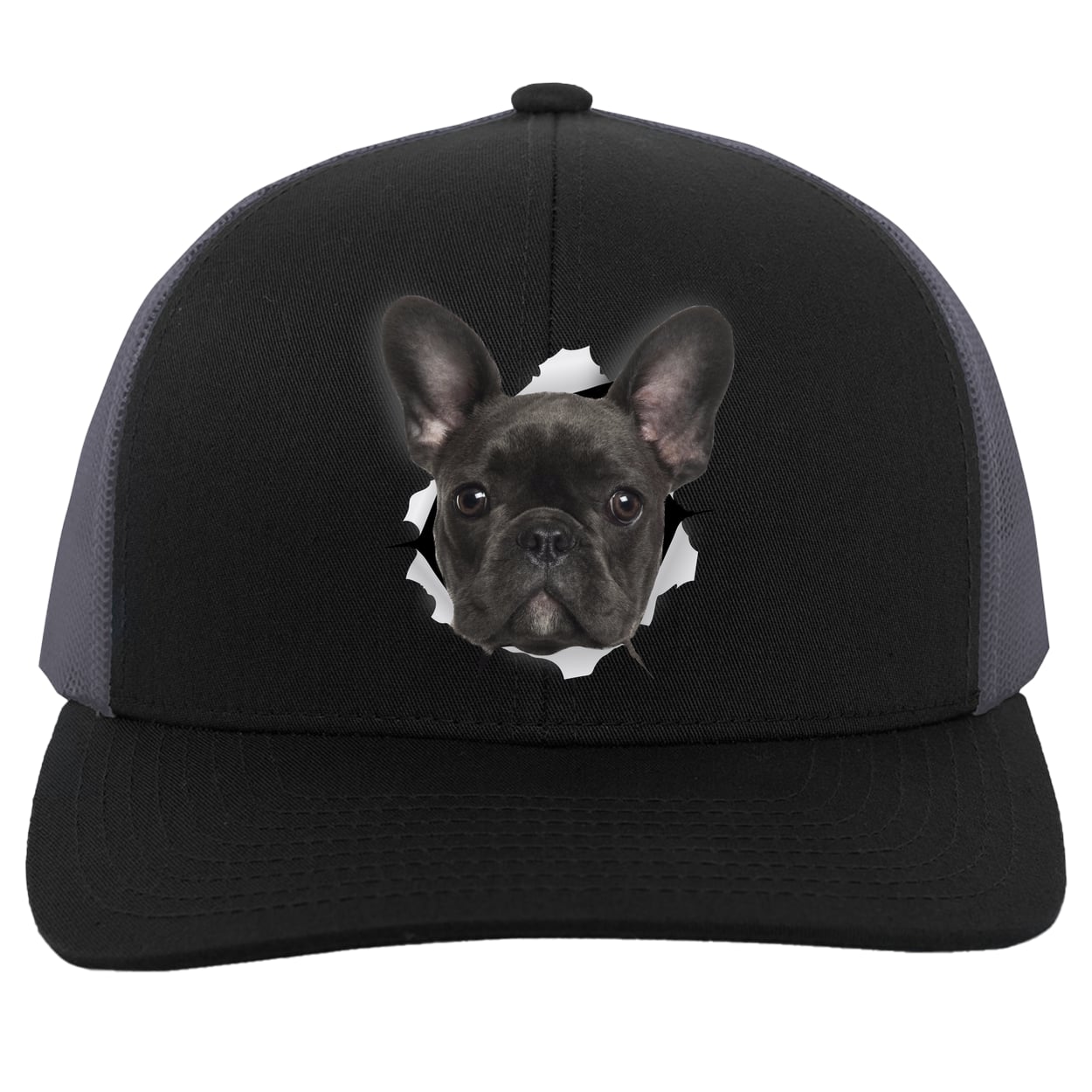 104C Trucker Snap Back - Black/Graphite