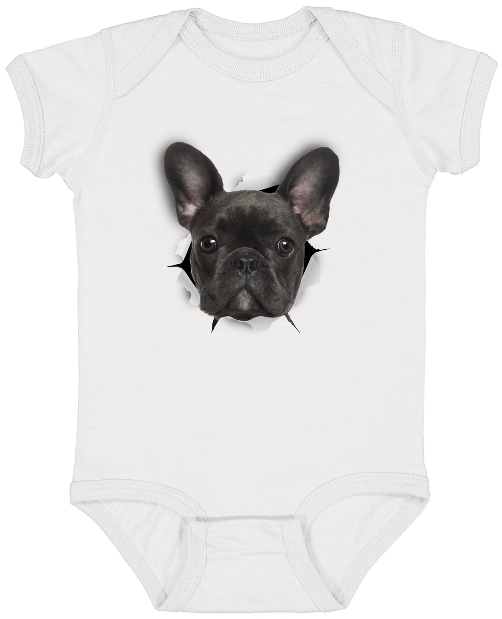 4424 Infant Fine Jersey Bodysuit - White