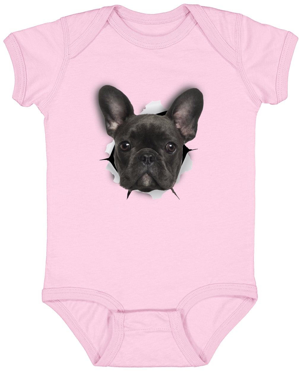 4424 Infant Fine Jersey Bodysuit - Pink