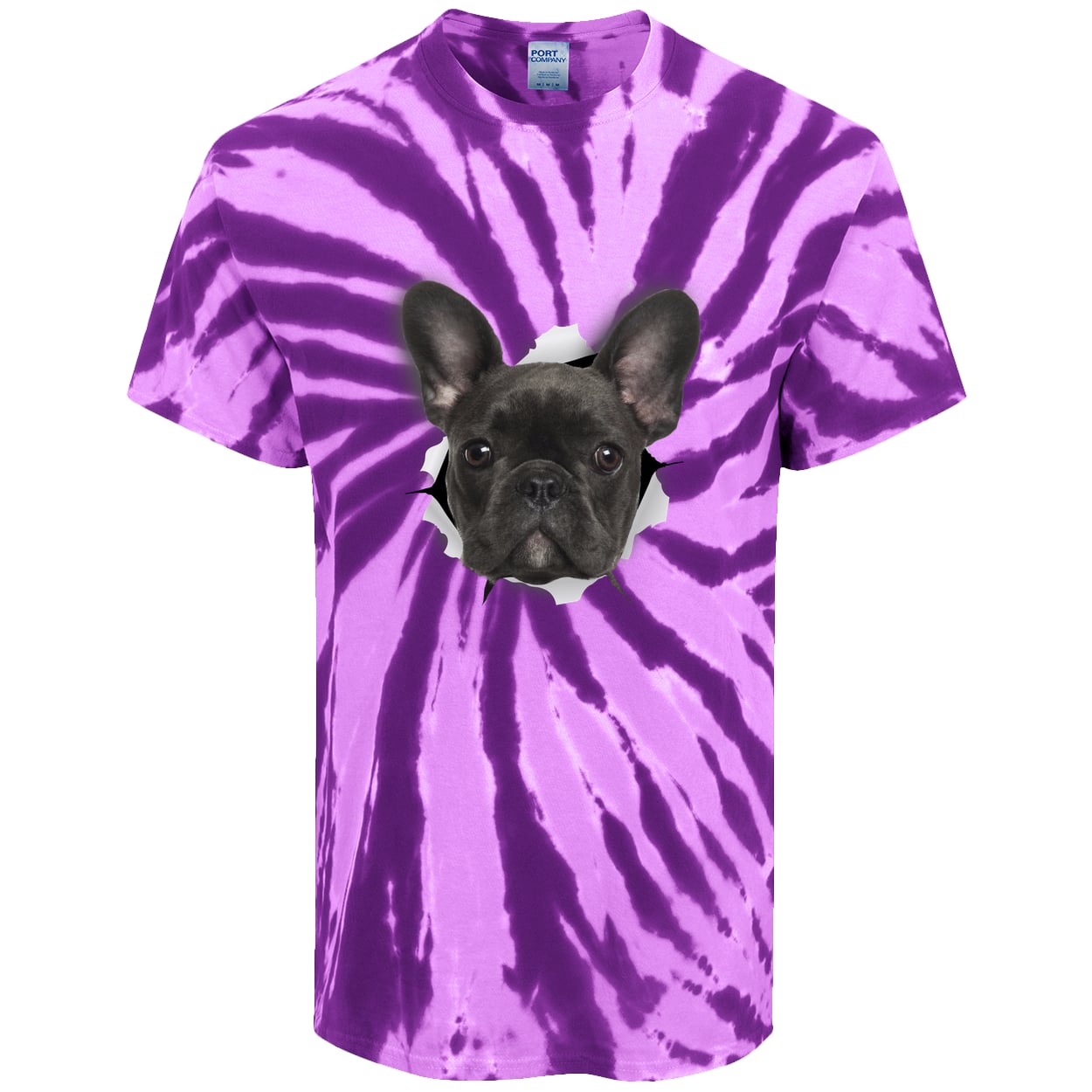 PC147 Port & Company Tie-Dye Tee - Purple