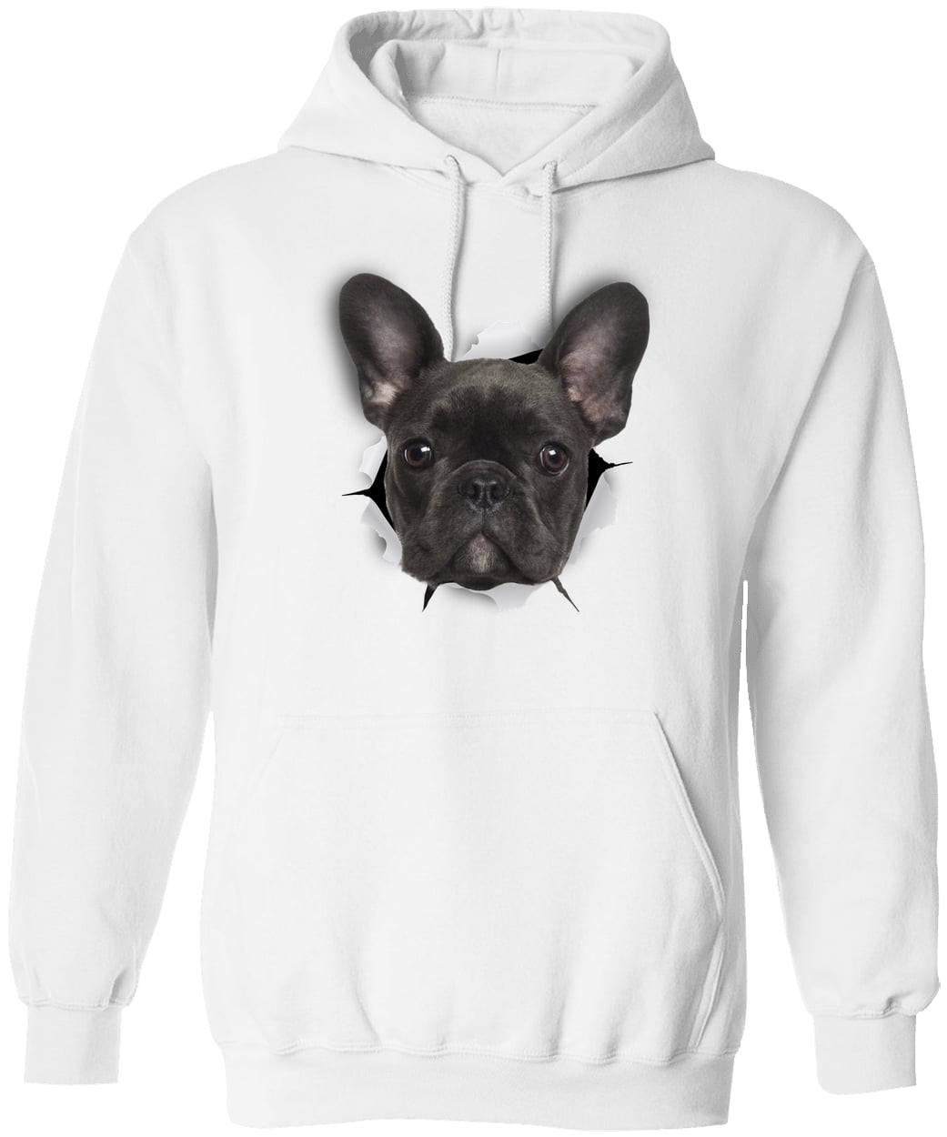 G185 Gildan Pullover Hoodie - White
