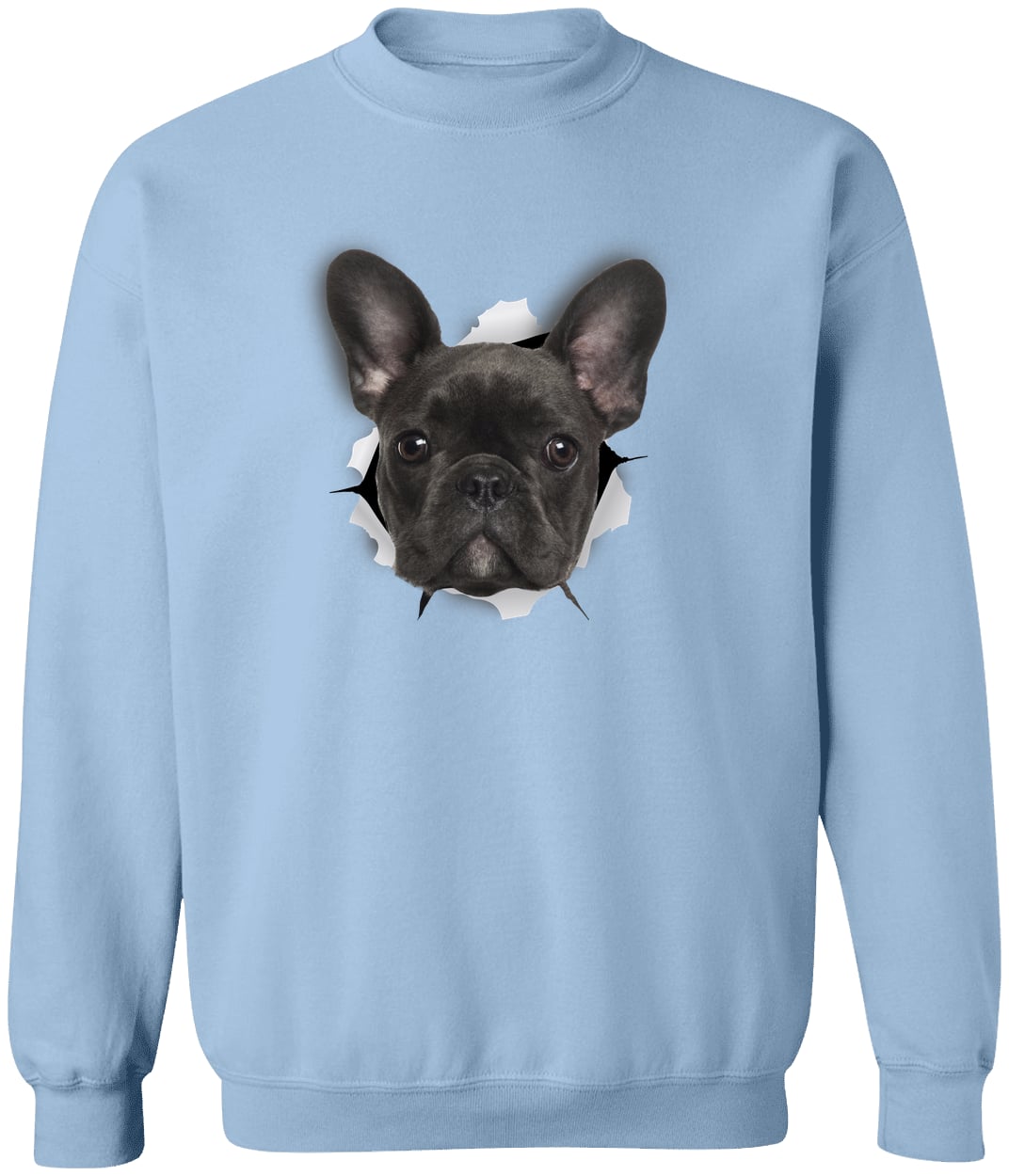 G180 Gildan Crewneck Pullover Sweatshirt - Light Blue