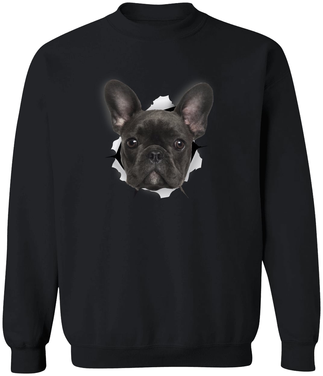 G180 Gildan Crewneck Pullover Sweatshirt - Black