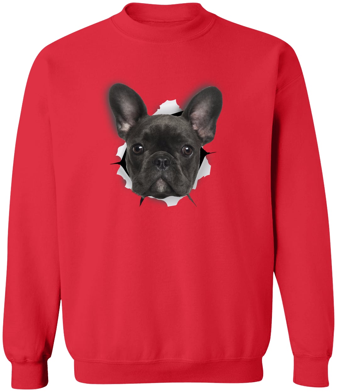 G180 Gildan Crewneck Pullover Sweatshirt - Red