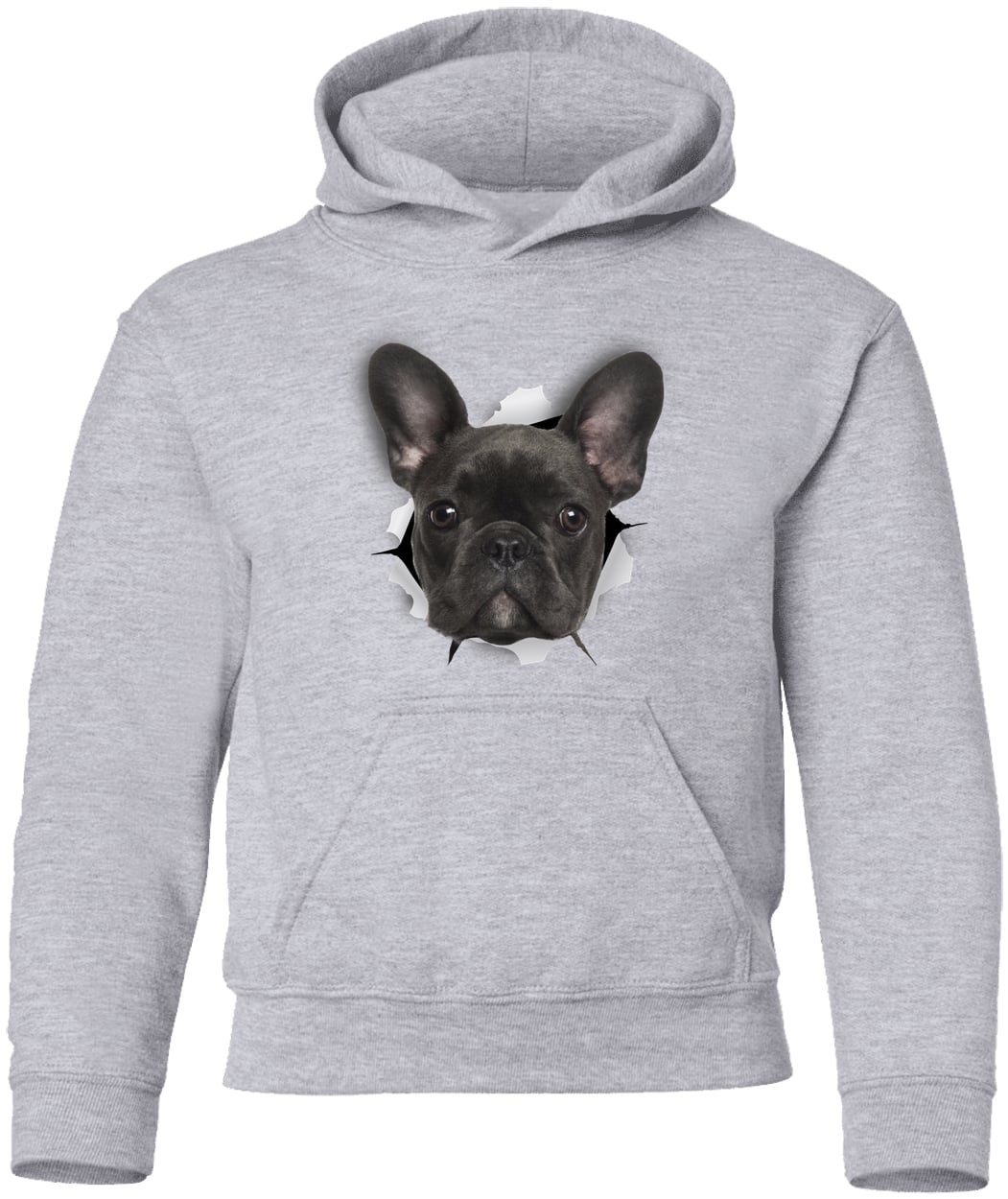 G185B Gildan Youth Pullover Hoodie - Sport Grey