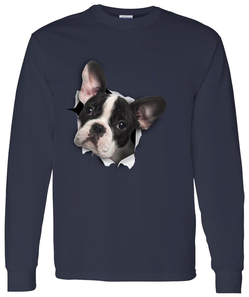 G540 LS T-Shirt 5.3 oz. - Navy