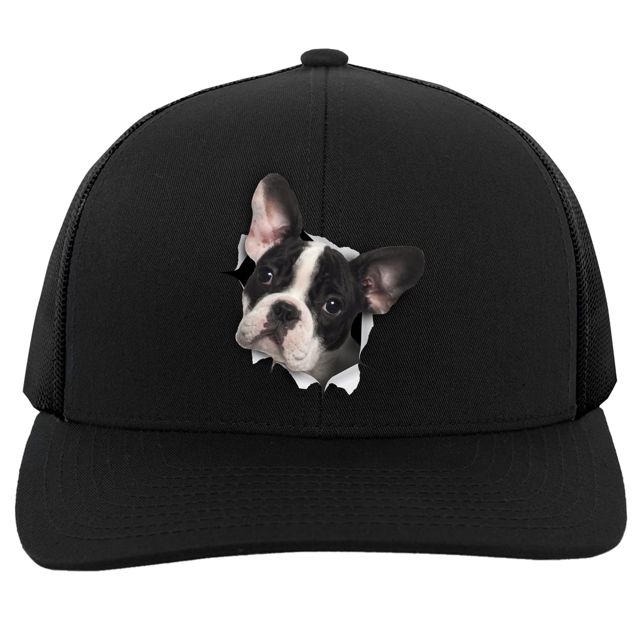 104C Trucker Snap Back - Black