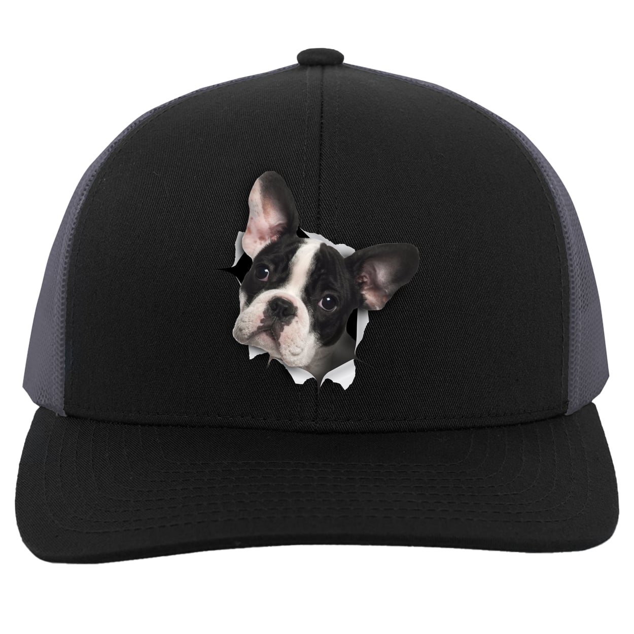 104C Trucker Snap Back - Black/Graphite