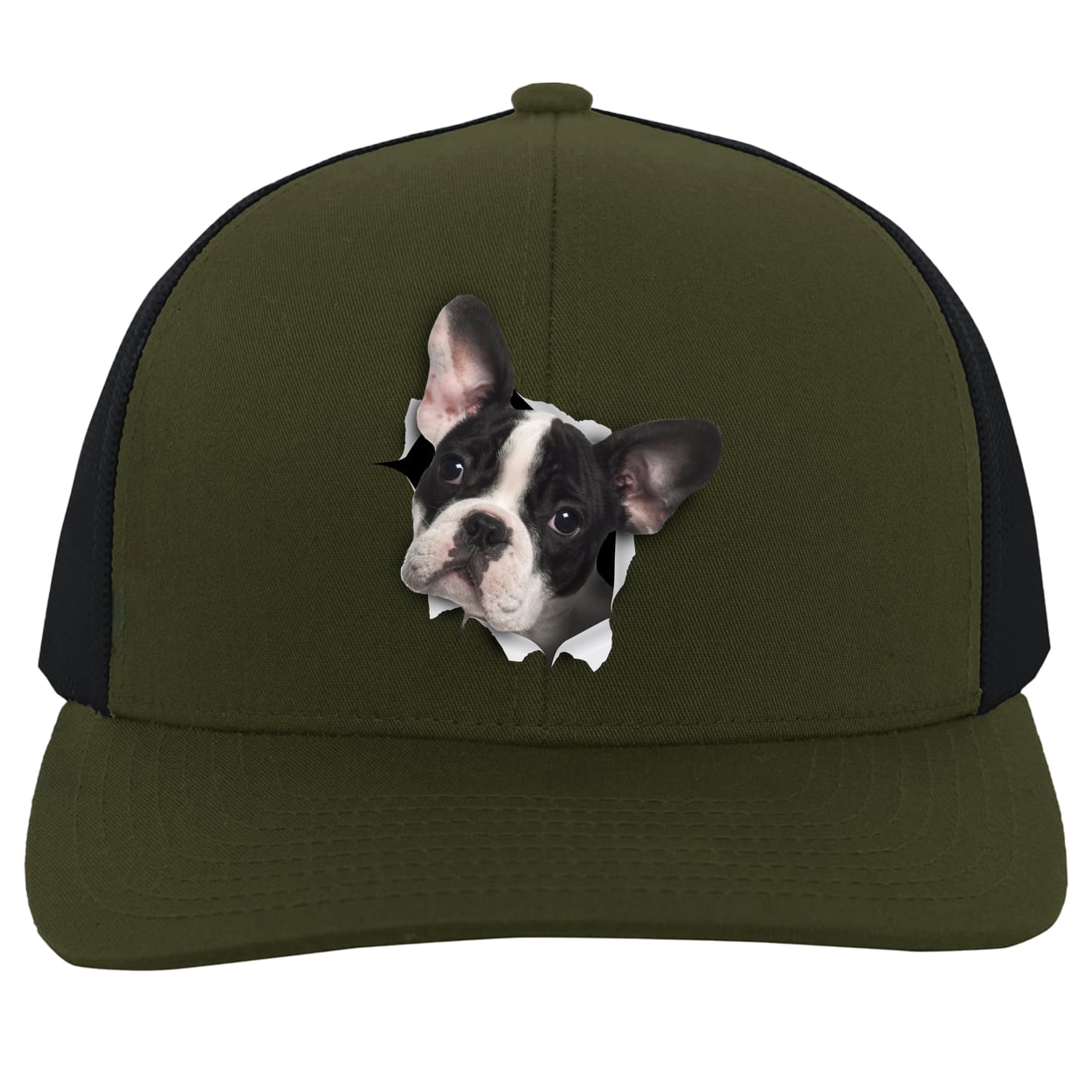 104C Trucker Snap Back - Moss/Charcoal