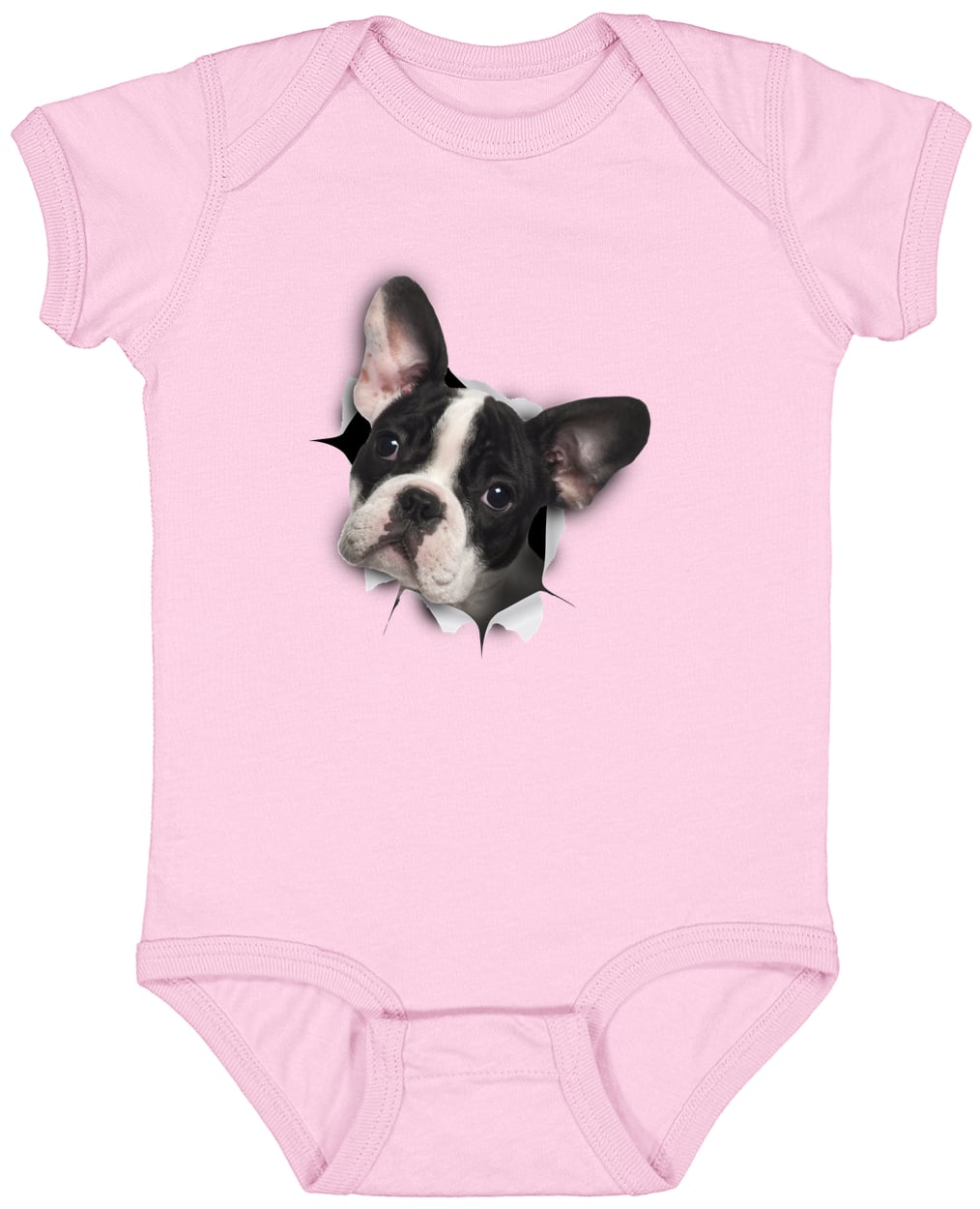 4424 Infant Fine Jersey Bodysuit - Pink