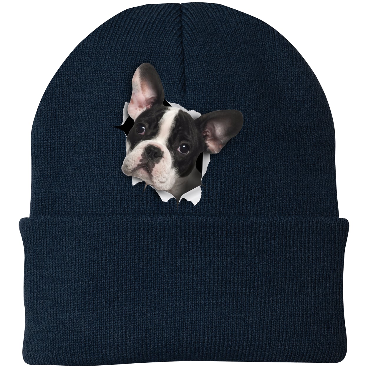 CP90 Port & Company Knit Beanie - Navy